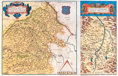 地域-a：Region-a: サントル、ブルゴーニュ、オーヴェルニュ、リムーザン Region-b：フランス、オーヴェルニュ 作： Abraham Ortelius