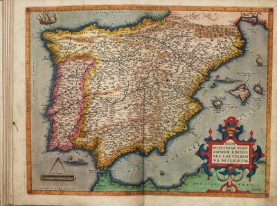 すべての出版物に基づくスペイン王国の最も完全な記述 作： Abraham Ortelius