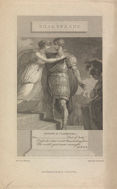 Antônio e Cleópatra Ato IV Sc. 8 作： Abraham Raimbach