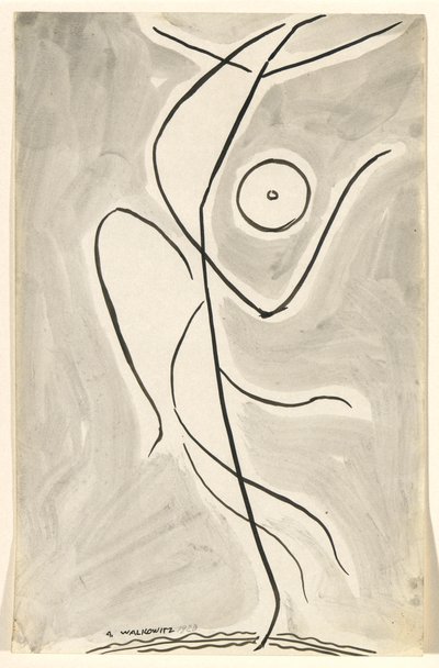 ダンスの抽象化: Isadora Duncan (または 作： Abraham Walkowitz