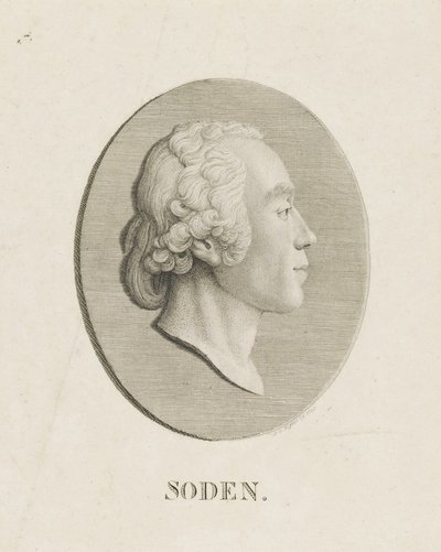 フリードリッヒ・ユリウス・ハインリヒ・グラーフ・フォン・ゾーデン、サッサンへの旅 1754-1831年、1800年。 作： Abraham Wolfgang Küffner