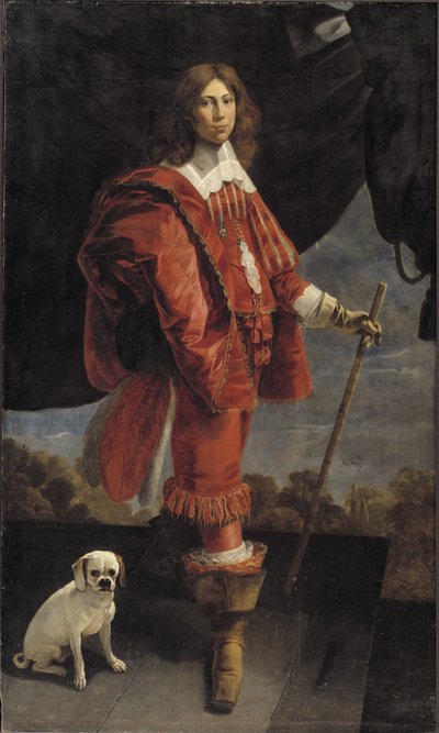 Ulrik Christian Gyldenløve (1630-1658)、Christian IV と Vibeke Kruse の息子 作： Abraham Wuchters