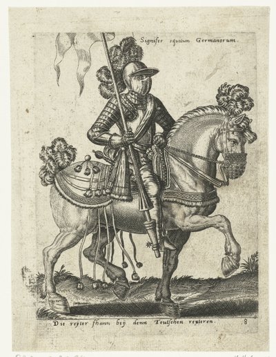 ドイツの甲冑騎手 作： Abraham de Bruyn (attributed to)