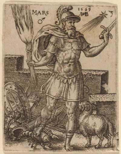 火星 作： Abraham de Bruyn