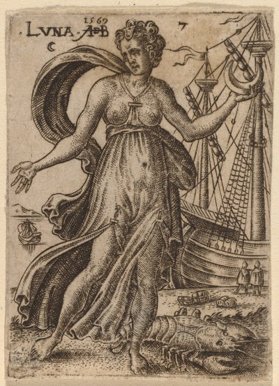 月 作： Abraham de Bruyn