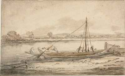 川の情景 作： Abraham de Verwer