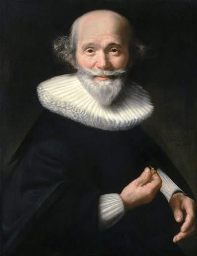 アブラハム・ド・フリース、男性の肖像、1629年、パネルに油彩、65.3 x 50.4 cm、パリ、プティ・パレ、パリ市立美術館 作： Abraham de Vries