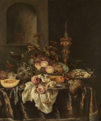静物 作： Abraham van Beyeren (attributed to)
