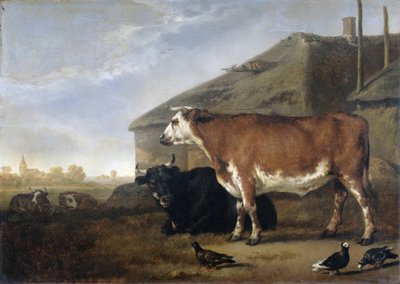 牛 作： Abraham van Calraet