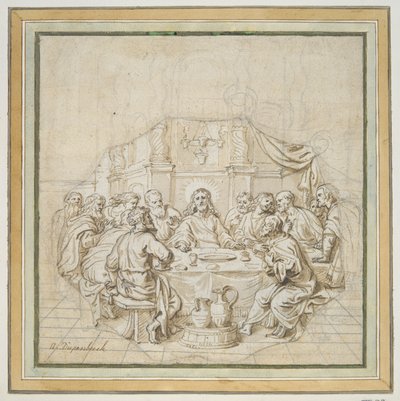 最後の晩餐 作： Abraham van Diepenbeeck