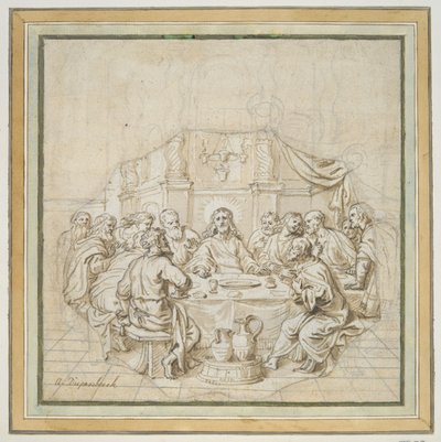 「最後の晩餐」 作： Abraham van Diepenbeeck