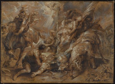 聖パウロの回心 作： Abraham van Diepenbeeck after Peter Paul Rubens