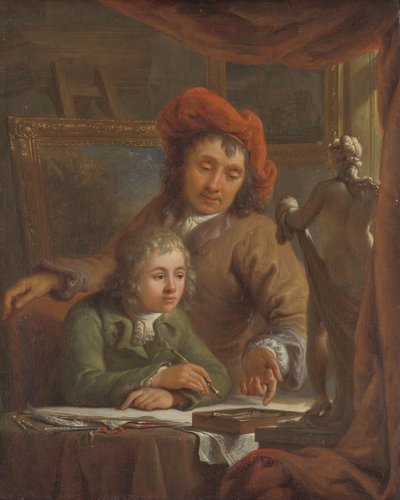 描画レッスン お絵描きレッスン 作： Abraham van Strij (I)
