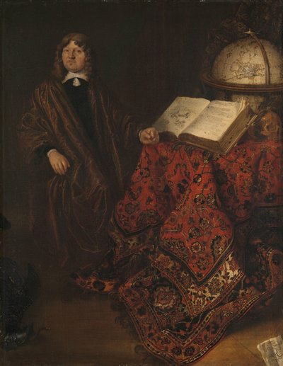 Cornelis Jansz Meyer (1629-1701)、油圧技師 作： Abraham van den Hecken