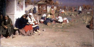 ラドニツェ・ビフォア・マス 作： Abram Efimovich Arkhipov
