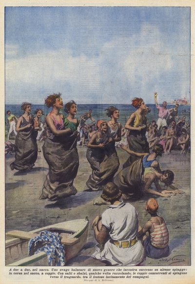 2つずつ、袋に入れて 作： Achille Beltrame