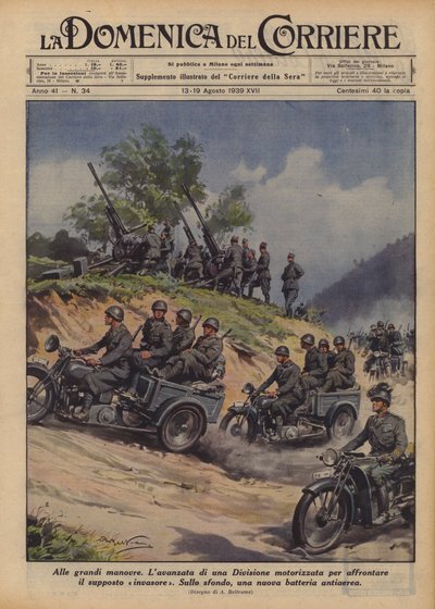 偉大な作戦に 作： Achille Beltrame