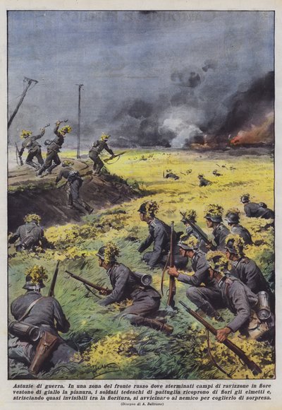 戦争の秘訣 作： Achille Beltrame