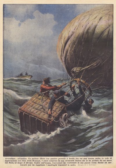 冒険？アランティカ 作： Achille Beltrame