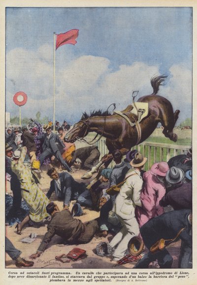 予定外の障害物コース 作： Achille Beltrame