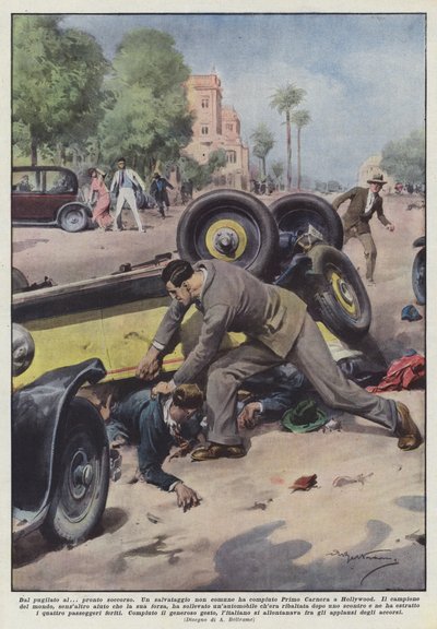 ボクシングから？応急処置 作： Achille Beltrame