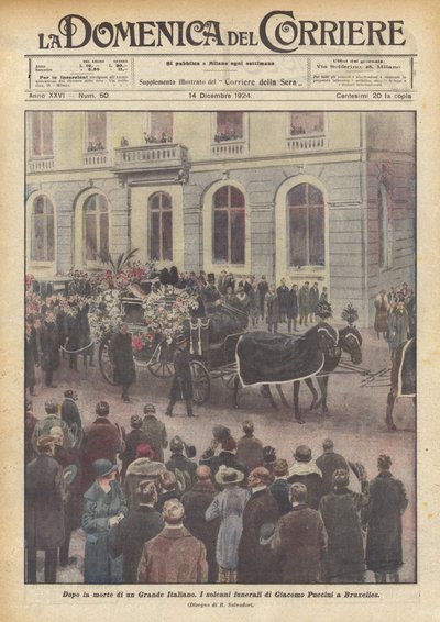 偉大なイタリア人の死後 作： Achille Beltrame