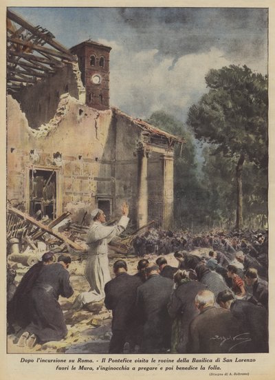 ローマ襲撃後 作： Achille Beltrame