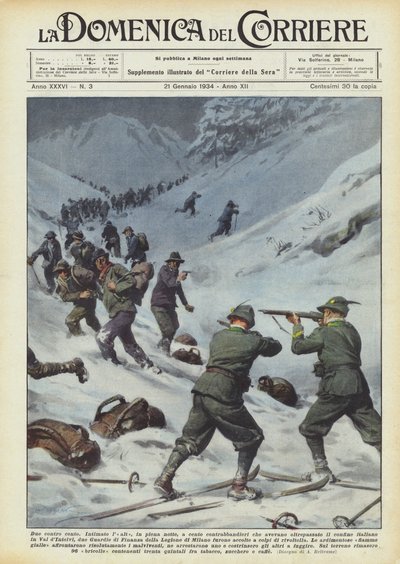 100に対して2 作： Achille Beltrame