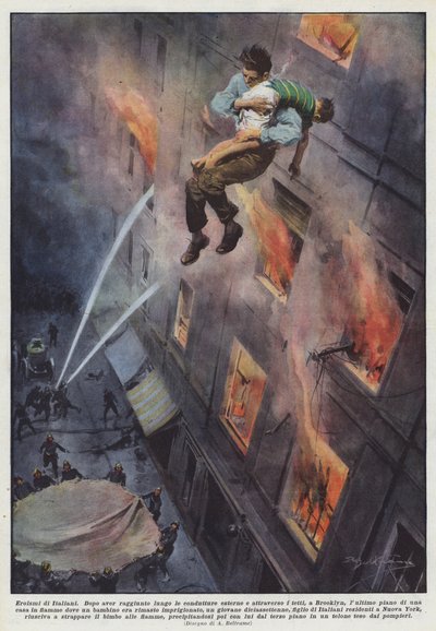 イタリア人の英雄 作： Achille Beltrame