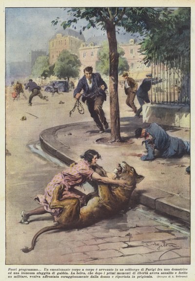 予定外 作： Achille Beltrame