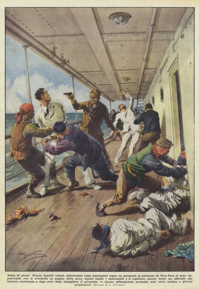 海賊行為 作： Achille Beltrame