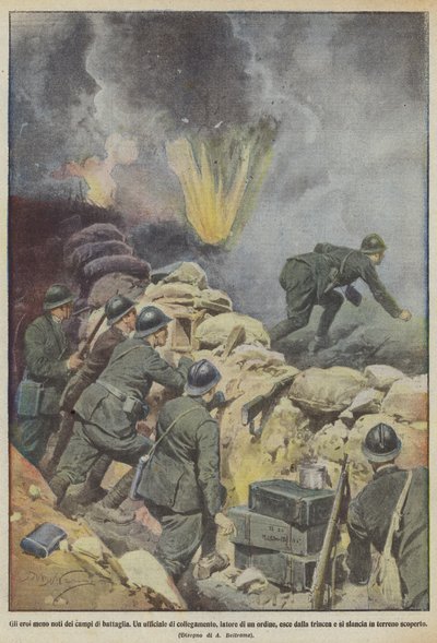 あまり知られていない戦場のヒーロー 作： Achille Beltrame
