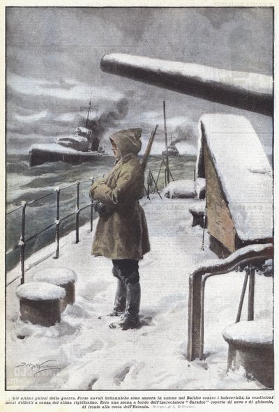 戦争の最後の閃光 作： Achille Beltrame