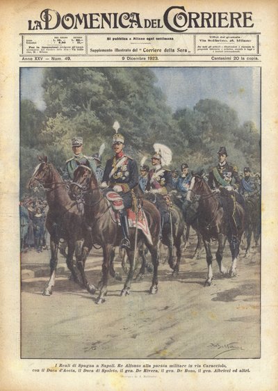 ナポリのスペイン王室 作： Achille Beltrame