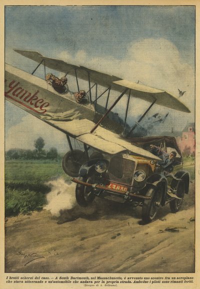 事件の悪い冗談 作： Achille Beltrame