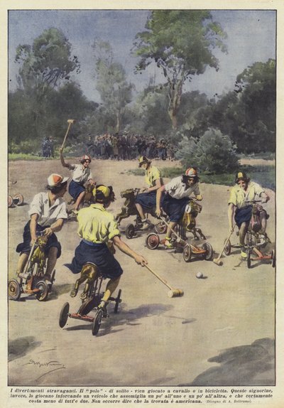 贅沢な娯楽 作： Achille Beltrame