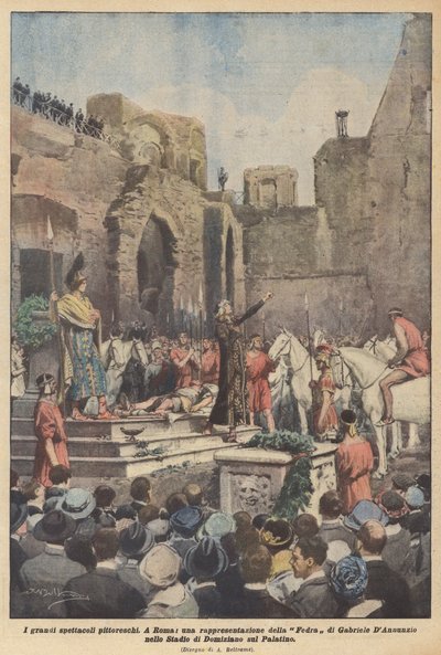 素晴らしい絵のようなショー 作： Achille Beltrame