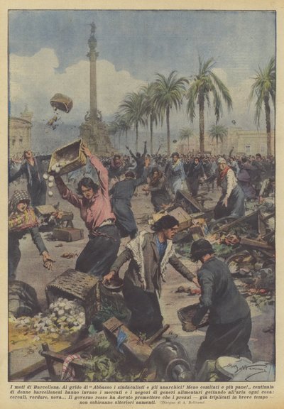 バルセロナの動き 作： Achille Beltrame