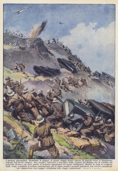 略奪者のルーティング 作： Achille Beltrame