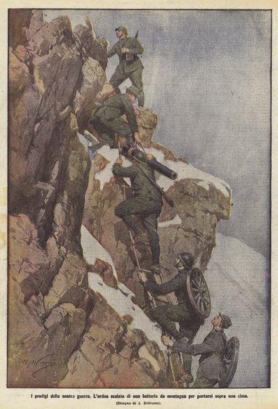 私たちの戦争の驚異 作： Achille Beltrame