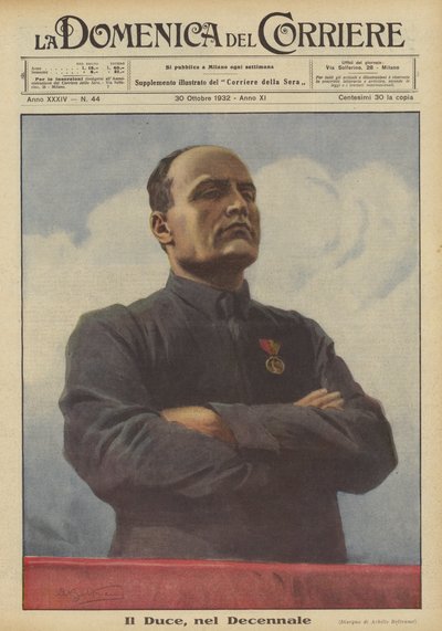10年生のイル・デュース 作： Achille Beltrame