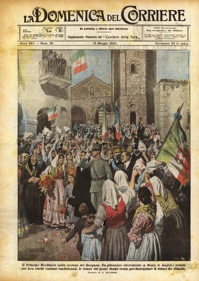 ガルガーノ地方の遺伝性王子 作： Achille Beltrame