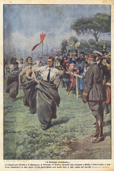 笑顔の王子様 作： Achille Beltrame