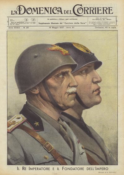 皇帝キングと帝国の創設者 作： Achille Beltrame