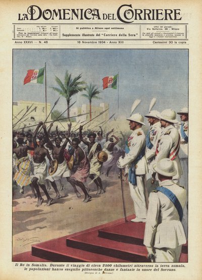ソマリアの王 作： Achille Beltrame