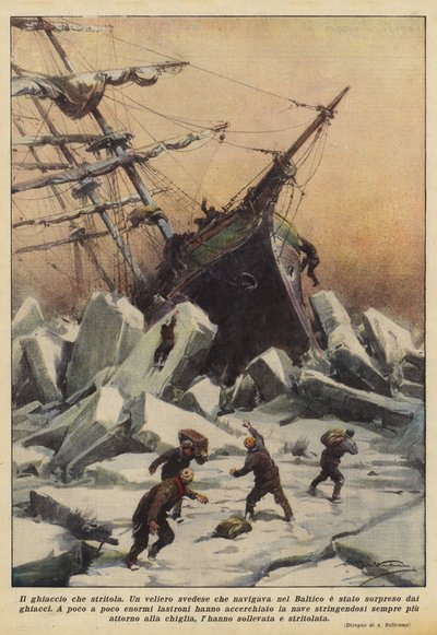 砕ける氷 作： Achille Beltrame