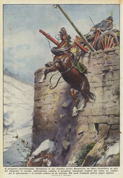 摂理の欄干 作： Achille Beltrame