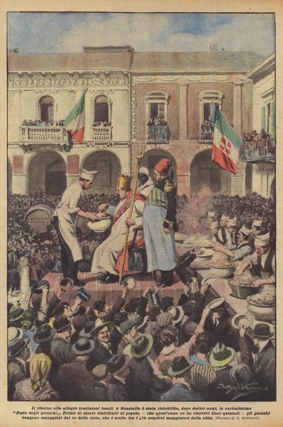 元気な地元の伝統への回帰 作： Achille Beltrame