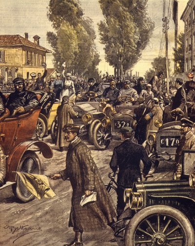 国際自動車耐久レース（5月27日 作： Achille Beltrame