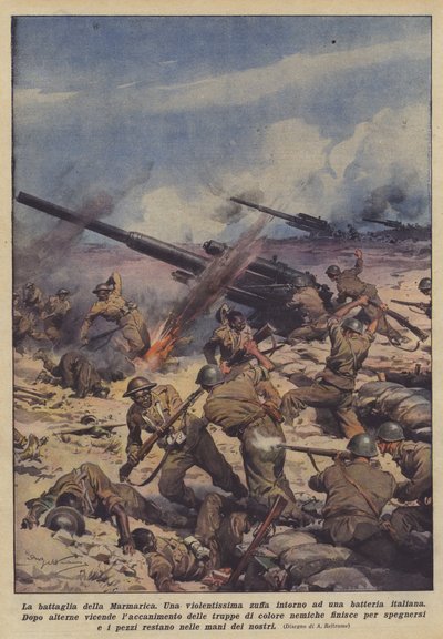 マルマリカの戦い 作： Achille Beltrame